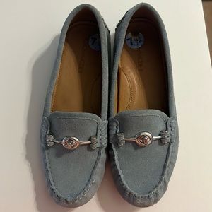 Coach Suede Driving Loafers